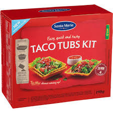 Taco Tubs Kit Mild 298 G Santa Maria
