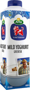 Grekisk Yoghurt Laktosfri 1 L Arla