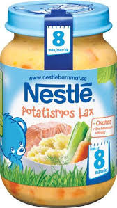 Lax Och Potatismos 8 Mån 195 G Nestle
