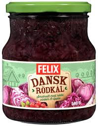 Dansk Rödkål 580 G Felix