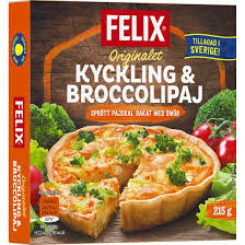Kyckling & Broccolipaj 215 G Felix