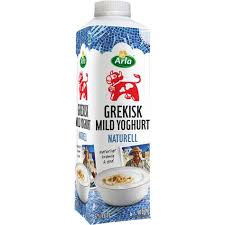 Grekisk Mild Yoghurt Naturell 1000 G Arla