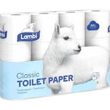 Toalettpapper 12-P Lambi