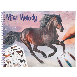 Målarbok Miss Melody -21