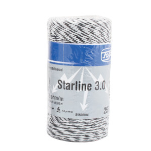 Eltråd Starline 3,0 Sv/Vit(814)