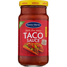 Taco Sauce Medium 230G Santa Maria